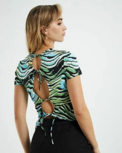 Surtie Top Warped Zebra Blue 12 Surtie Top Warped Zebra Blue -Insight Shop 5 19529