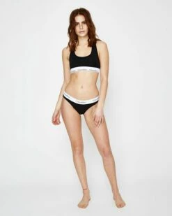 Calvin Klein Modern Cotton Bralette Black -Insight Shop 5 2054