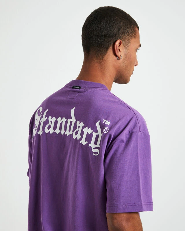 Crow T-shirt Purple 7 Crow T-shirt Purple - Image 5