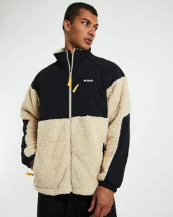 Columbia Ballistic Ridge Full Zip Fleece Jacket Ancient Fossil Multi -Insight Shop 5 22375