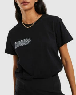 Uni T-Shirt Palm Poem Black 12 Uni T-Shirt Palm Poem Black -Insight Shop 5 23592