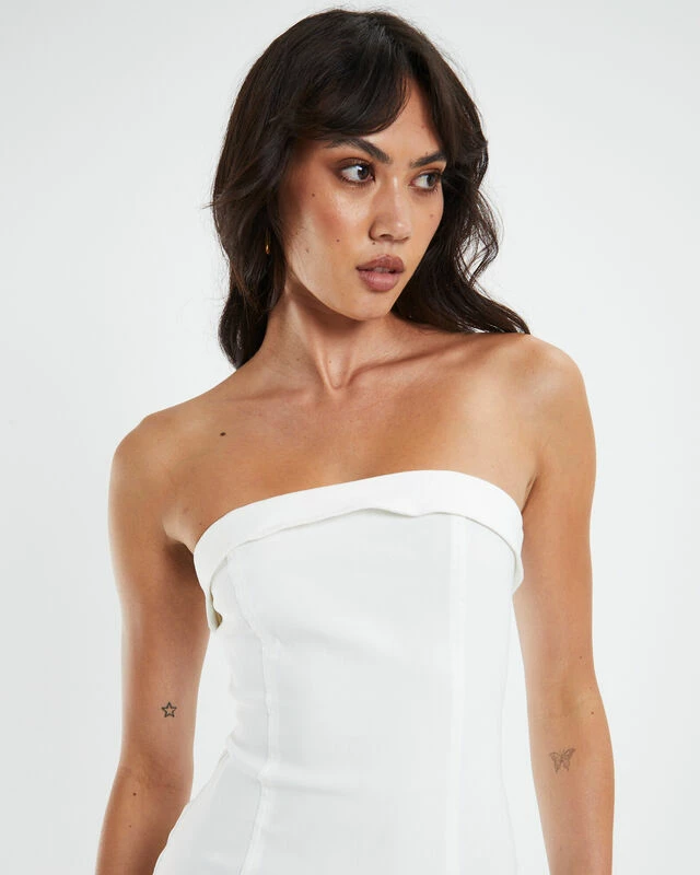 Manon Corset Dress White 7 Manon Corset Dress White - Image 5