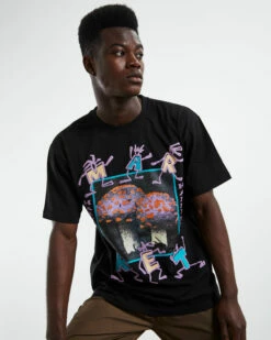 MARKET Mycology Short Sleeve T-Shirt Black 12 MARKET Mycology Short Sleeve T-Shirt Black -Insight Shop 5 23751