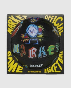 MARKET Varsity Overload Basketball Black 12 MARKET Varsity Overload Basketball Black -Insight Shop 5 23795