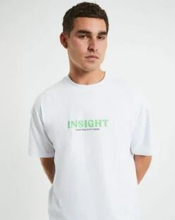 Insight Atom Short Sleeve T-Shirt In White -Insight Shop 5 23917