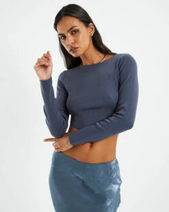 Kaylee Corset Top Slate Grey 12 Kaylee Corset Top Slate Grey -Insight Shop 5 24234