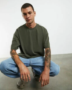 OG Skate Short Sleeve T-Shirt Army Green 12 OG Skate Short Sleeve T-Shirt Army Green -Insight Shop 5 24313