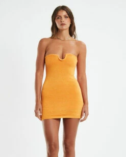 Martha Tube Dress Orange -Insight Shop 5 25705
