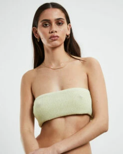 Davia Knit Crop Top Pear Green -Insight Shop 5 25740