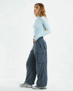 Long Sleeve Skivvy T-Shirt Ice Blue 12 Long Sleeve Skivvy T-Shirt Ice Blue -Insight Shop 5 26143