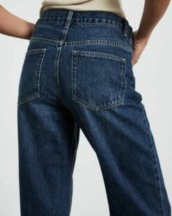 Emmy V Waist Straight Jeans In Y2K Blue 12 Emmy V Waist Straight Jeans In Y2K Blue -Insight Shop 5 26274