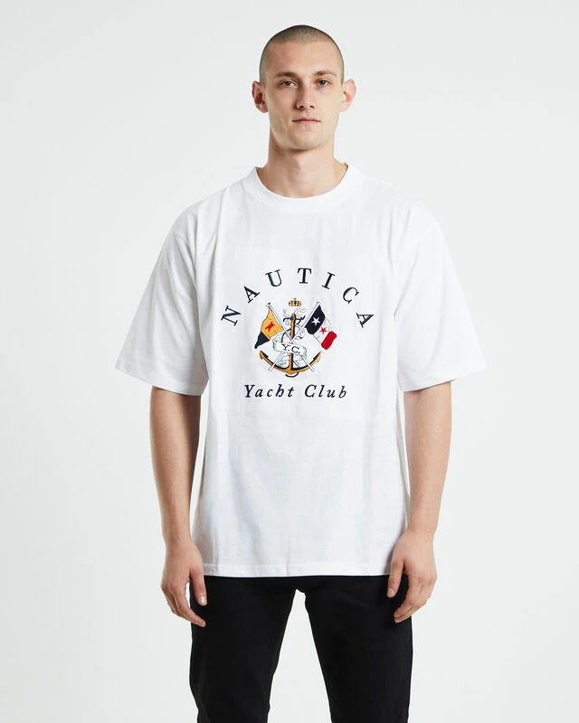 Nautica Gaffer T-shirt White 7 Nautica Gaffer T-shirt White - Image 5