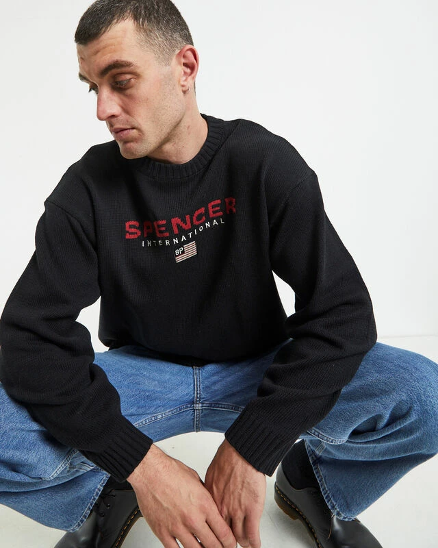 International Knit Crew Black 7 International Knit Crew Black - Image 5