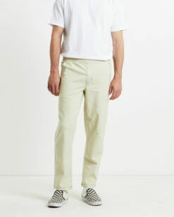 Contrast Stitch Pants Cream -Insight Shop 5 27404