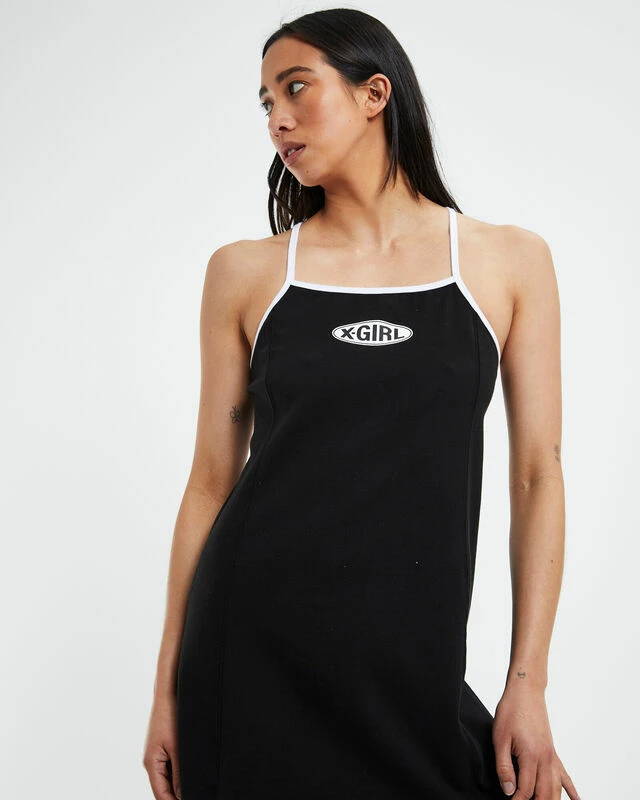 Basic Oval Logo Tennis Dress Black 7 Basic Oval Logo Tennis Dress Black - Image 5