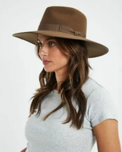 Brixton Jo Rancher Hat Desert Palm Brown -Insight Shop 5 29429