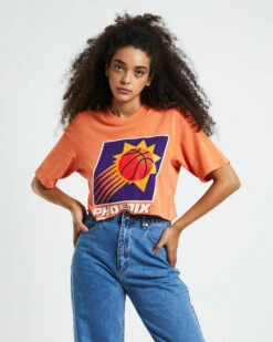 Mitchell & Ness HWC Phoenix Suns Vintage Crop T-Shirt Faded Orange 12 Mitchell & Ness HWC Phoenix Suns Vintage Crop T-Shirt Faded Orange -Insight Shop 5 31528