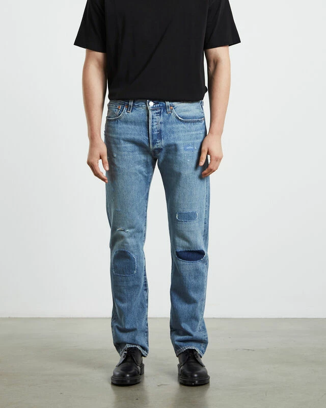 Levis 501 Original Brooklyn Jeans Steel Blue 7 Levis 501 Original Brooklyn Jeans Steel Blue - Image 5