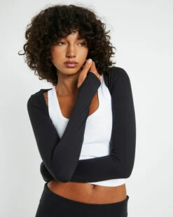 Active Long Sleeve Bolero Black -Insight Shop 5 37730