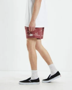 Rhythm Bays 16.5" Trunk Boardshorts Mineral Red -Insight Shop 5 39053