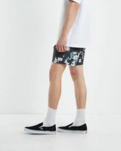 Rhythm Bloom 17" Trunk Boardshorts Black -Insight Shop 5 39059