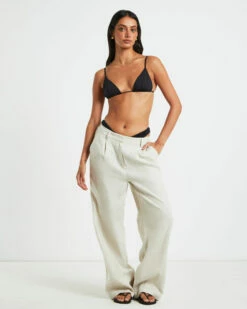 Classic Slide Triangle Bikini Top In Black 13 Classic Slide Triangle Bikini Top In Black -Insight Shop 5 40832