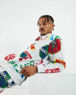 Market Monogram AOP Hoodie Ash Grey -Insight Shop 5 41042