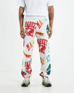 Market Monogram AOP Sweatpants Ash Grey -Insight Shop 5 42873