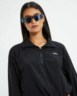 Nylon 1/4 Zip Jumper Black 12 Nylon 1/4 Zip Jumper Black -Insight Shop 5 43688