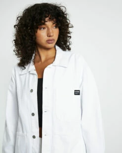 Dr. Denim Ina Denim Jacket White -Insight Shop 5 43815