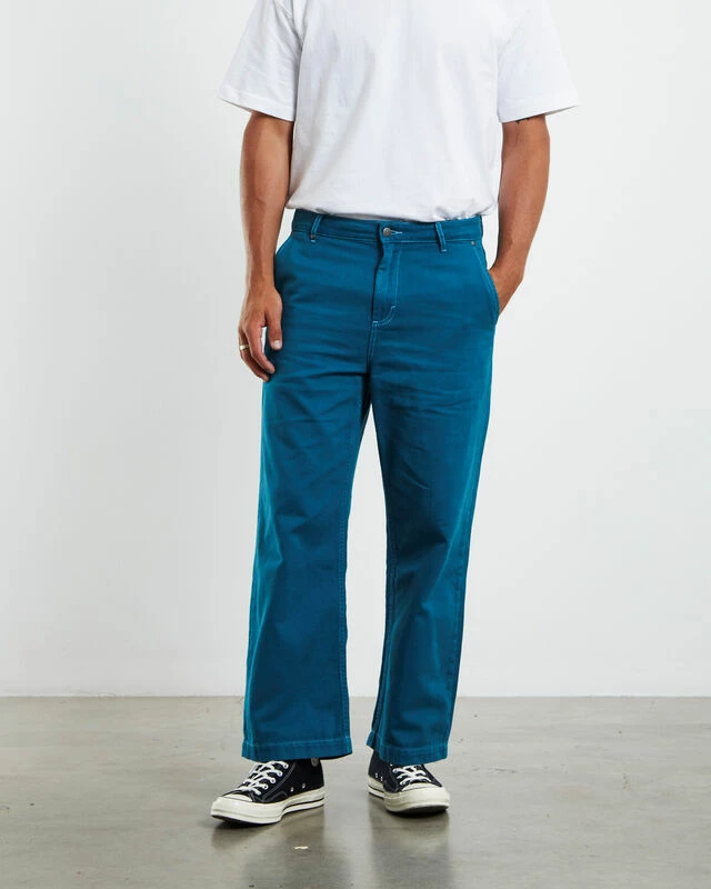 Afends Pablo Loose Pants Azure Blue 7 Afends Pablo Loose Pants Azure Blue - Image 5