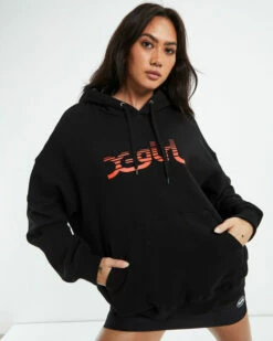 Slice Mills Over Sized Hoodie Black -Insight Shop 5 45410