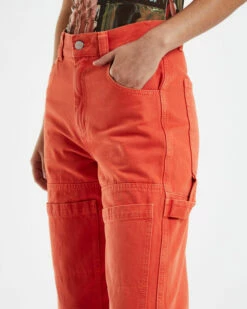 Afends Hemp Denim Workware Jeans Orange -Insight Shop 5 45565