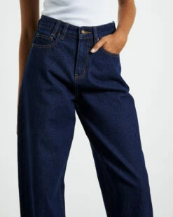 Insight Hailey High Rise Baggy Jeans Ink Blue -Insight Shop 5 45742