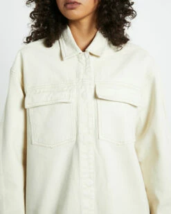 Myles Shacket Sand White -Insight Shop 5 46122