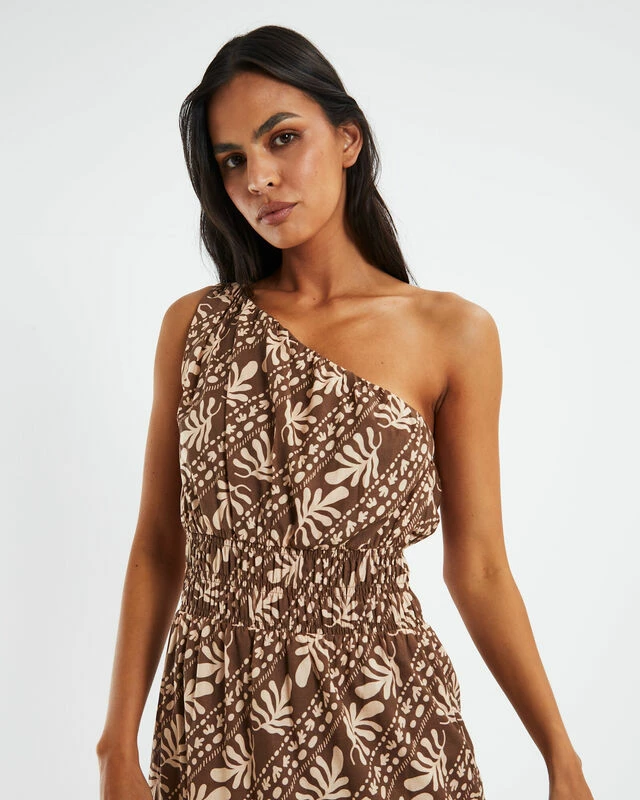 Carrie Maxi Dress Coral Assorted 7 Carrie Maxi Dress Coral Assorted - Image 5