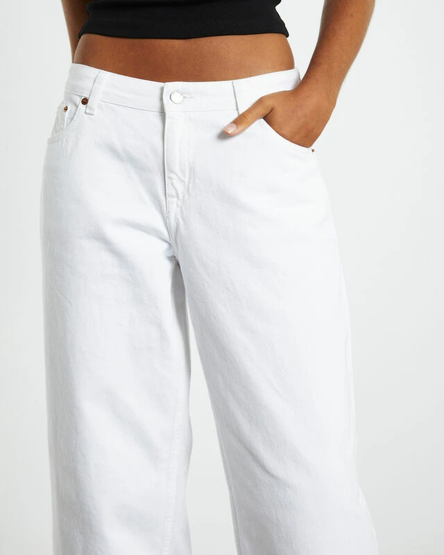 Dr. Denim Hill Jeans White 7 Dr. Denim Hill Jeans White - Image 5
