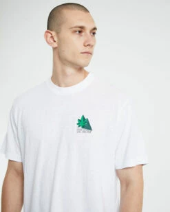 Afends Crops Hemp Retro Fit Short Sleeve T-Shirt White -Insight Shop 5 48037