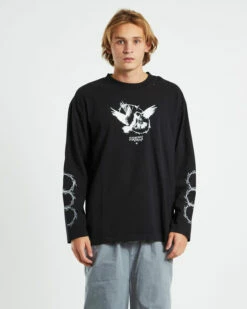 Duality Long Sleeve T-Shirt Black 12 Duality Long Sleeve T-Shirt Black -Insight Shop 5 48879