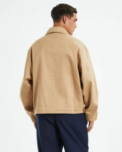 Afends Sleepy Hollows Workwear Jacket Sand -Insight Shop 5 49104