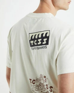 Bumper Band Short Sleeve T-Shirt Vintage White -Insight Shop 5 49134