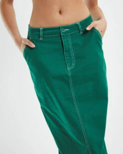 Insight Myla Carpenter Maxi Skirt Green 12 Insight Myla Carpenter Maxi Skirt Green -Insight Shop 5 50819