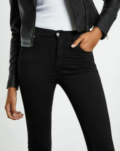 Dr. Denim Macy Flare Jeans Black -Insight Shop 5 50921