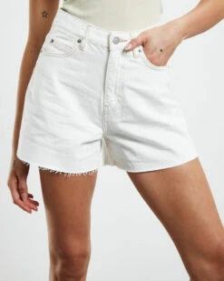 Dr. Denim Nora Shorts Ecru -Insight Shop 5 52457