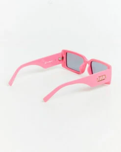 Le Specs The Impeccable Solid Sunglasses Bubblegum Pink/Smoke Mono -Insight Shop 5 52472