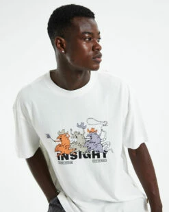 Insight Box Rats Short Sleeve T-Shirt White -Insight Shop 5 56312