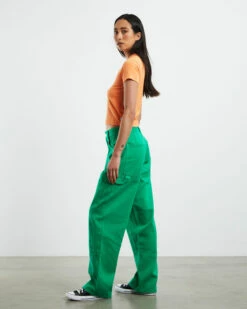 Afends Recycled Baby Tee Tangerine Orange -Insight Shop 5 57619