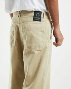 Afends Pablo Recycled Baggy Pants Cement -Insight Shop 5 58096