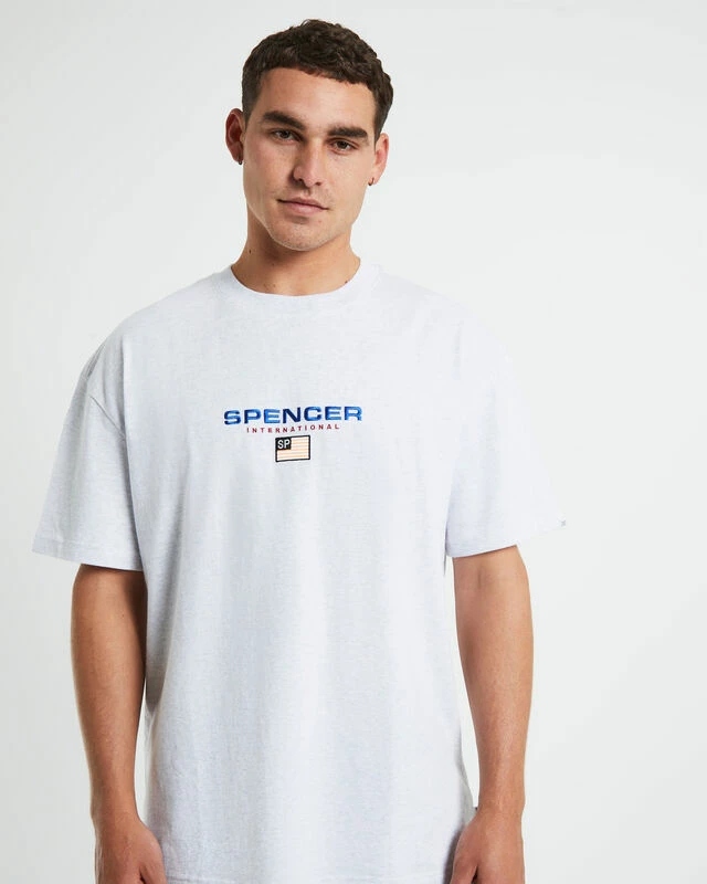 International T-Shirt Frost Marle Grey 7 International T-Shirt Frost Marle Grey - Image 5