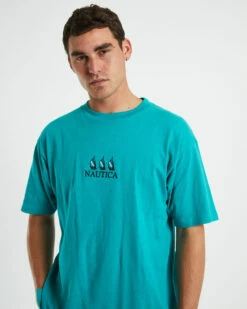 Nautica Lando Short Sleeve T-Shirt Green 12 Nautica Lando Short Sleeve T-Shirt Green -Insight Shop 5 58712